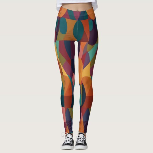 Rennen voor? Glimlachen Leggings (Voorkant)