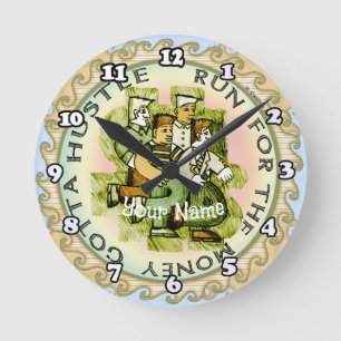 Rennen voor het geld ronde klok