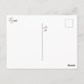 "RENNEN VOOR VRIJHEID" BRIEFKAART (Achterkant)