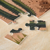 Rennend Paard In Woestijn Legpuzzel (Zijkant)