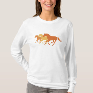 Rennend Paard (Oranje) T-shirt