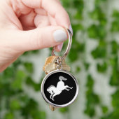Rennend paard sleutelhanger (Hand)