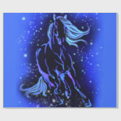 rennend papier voor het verpakken van paarden (Vlak)