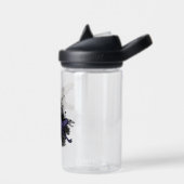 Rennend Schedel Monster Waterfles (Links)