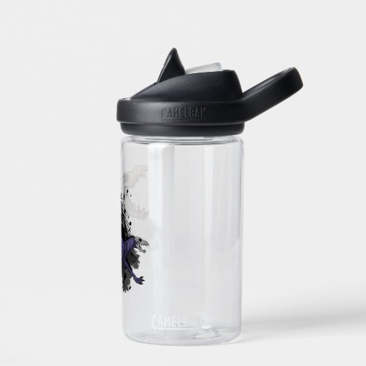 Rennend Schedel Monster Waterfles (Links)