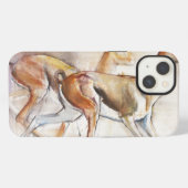 Rennende Arabische Gazellen 2010 iPhone Hoesje (Achterkant horizontaal)