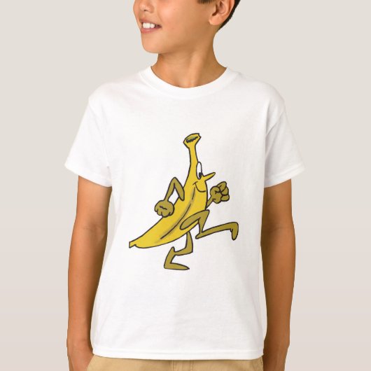 rennende banaan t-shirt (Voorkant)
