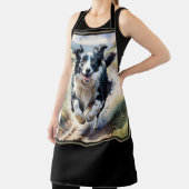 Rennende Border Collie Schort (Insitu)