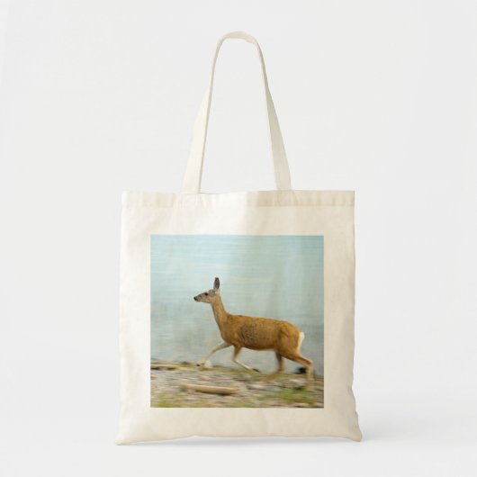 Rennende Doe Zak Tote Bag (Voorkant)