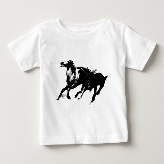 Rennende paarden (Voorkant)