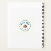 Rennende Paarden Rustiek  Planner (Achterkant)