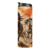Rennende Paarden Thermosbeker (Geroteerd rechts)