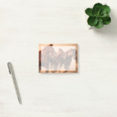 Rennende paarden, vage contouren en wapperende man post-it® notes (Kantoor)