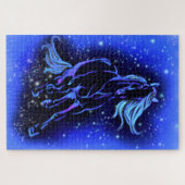 rennende paardenpuzzel legpuzzel (Horizontaal)