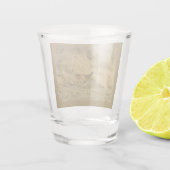 Rennende Roadrunner Shotglas Shot Glas (Achterkant)