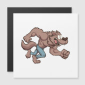 Rennende weerwolf (Voorkant / Achterkant)