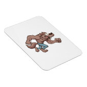 Rennende weerwolf magneet (Rechterzijde)