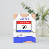 Renner Witte Top Briefkaart (Staand voorkant)