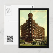 Rennert Hotel, Baltimore 1913 Vintage Briefkaart (Voorkant / Achterkant)