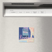 Rennes France  cartoon Magneet (Insitu (Vaatwasser))