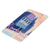 Rennes France  cartoon Magneet (Linkerzijde)