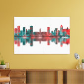 Rennes France Skyline Canvas Afdruk (Insitu (Woonkamer))