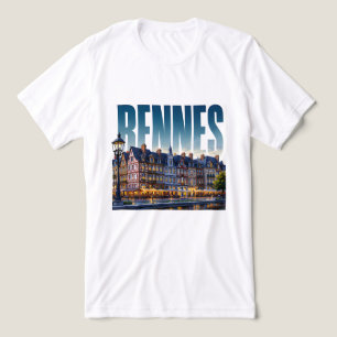 Rennes Frankrijk Bretons Erfgoed Schoonheid Tri-Blend Shirt