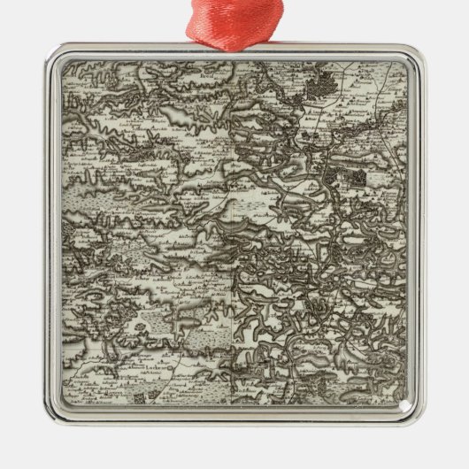 Rennes Metalen Ornament (Voorkant)