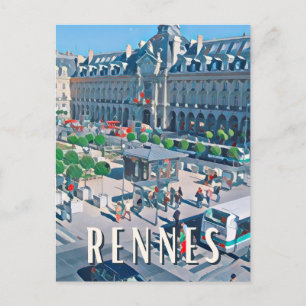 Rennes Photo Vintage Briefkaart