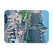 Rennes Photo Vintage Magneet (Horizontaal)