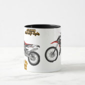 Rennfiets Kunst Mok (Midden)