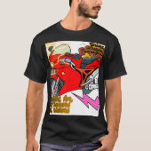 Rennfiets Kunst Snelheid T-shirt (Voorkant)