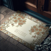 Rennie Mackintosh Tree & Bloemen verbrand Sinaasap Deurmat