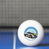 Rennwagen met dynamisch ontwerp pingpongbal (Net)