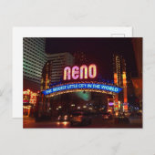 Reno Arch Sign #1 Briefkaart (Voorkant / Achterkant)