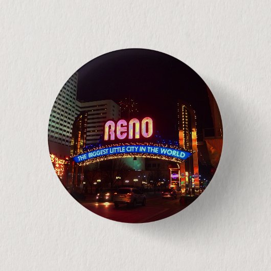 Reno Arch Sign #1 Button (Voorkant)