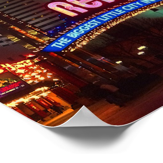 Reno Arch Sign #1 Poster (Hoek)