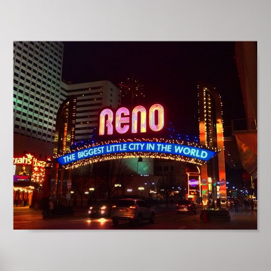 Reno Arch Sign #1 Poster (Voorkant)