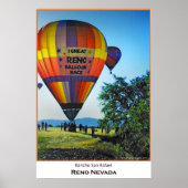 Reno-ballonvaarzen Poster (Voorkant)