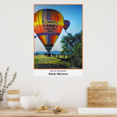 Reno-ballonvaarzen Poster (Keuken)