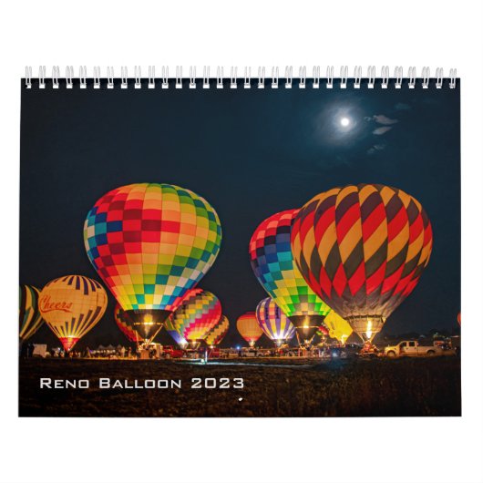 Reno Balloon 2023 Kalender (Hoes)