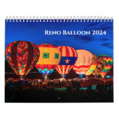 Reno Balloon 2024 Kalender (Hoes)
