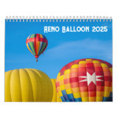 Reno Balloon 2025 Calender Kalender (Hoes)