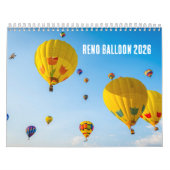 Reno Balloon 2026 Kalender (Hoes)