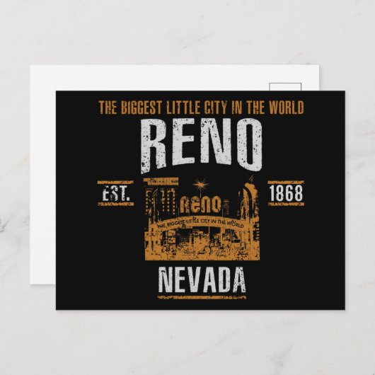 Reno Briefkaart (Voorkant / Achterkant)