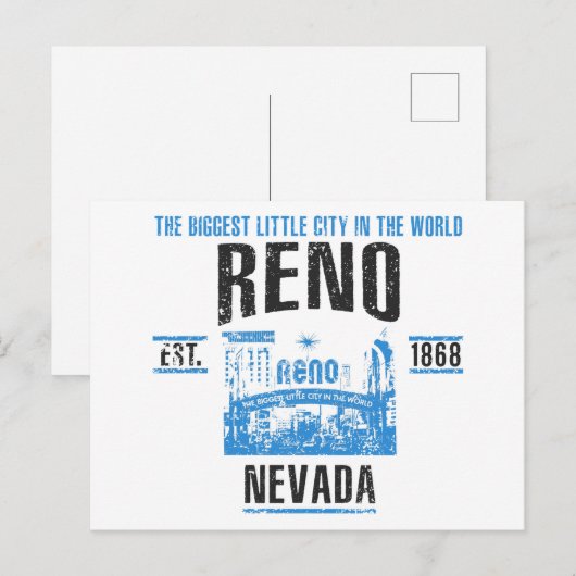 Reno Briefkaart (Voorkant / Achterkant)