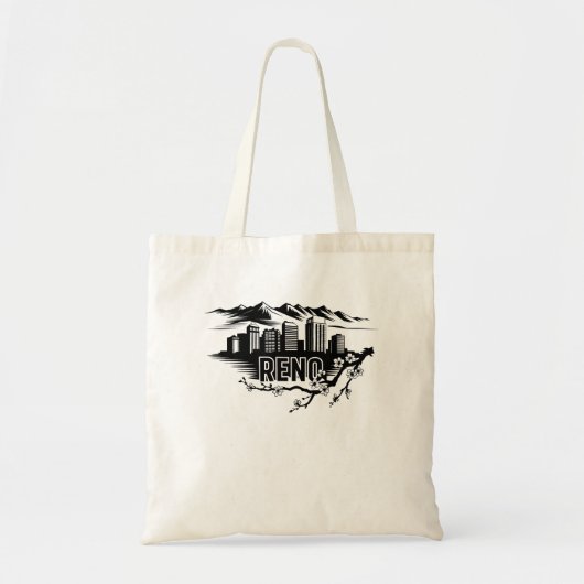 Reno City Nevada Verenigde Staten Tote Bag (Voorkant)