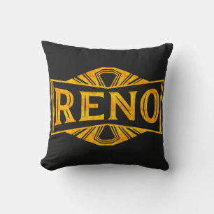 Reno Gold Rush Elegant Art Deco Kussen