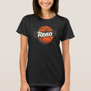 Reno Hometown Basketbalspeler Sport T-shirt