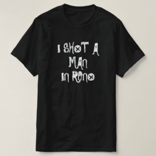 Reno Hulde aan het Man in BLACK SPOOF T-Shirt